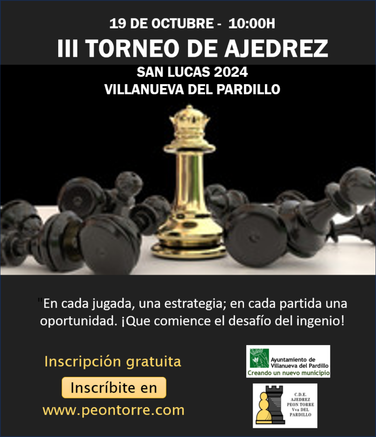 Lee más sobre el artículo III Torneo de ajedrez San Lucas
